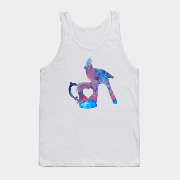 Cardinal (bird) Tank Top by TheJollyMarten